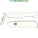 VICTORINOX SCALES / HANDLES 111 mm STD WHITE - SWISS ARMY KNIFE