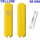 VICTORINOX SCALES / HANDLES 58 mm STD YELLOW - SWISS ARMY KNIFE