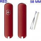 VICTORINOX SCALES / HANDLES 58 mm STD RED - SWISS ARMY KNIFE