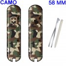 VICTORINOX SCALES / HANDLES 58 mm STD CAMO - SWISS ARMY KNIFE