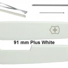 VICTORINOX SCALES / HANDLES 91 mm PLUS WHITE - SWISS ARMY KNIFE