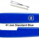 VICTORINOX SCALES / HANDLES 91 mm STD BLUE - SWISS ARMY KNIFE