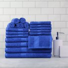 Mainstays Basic Bath Collection, 18-Piece Towel Set,  (4 Bath, 4 Hand, 10 Wash)