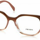 Prada Women's PR 02UV Eyeglasses 50mm Gradient Bordeaux Frame