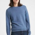 Banana Republic Textured Crew-Neck Sweater - Heather Blue (M , L)