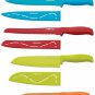 12-Piece Multi-Color Non-Stick Resin Cutlery Knife Set!