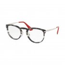 Prada Eyeglasses PR 2 VV 2571O1 Striped Grey