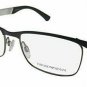Armani EA1057 Eyeglass Frames 3001-52 - Matte Black / Matte Gunmetal Frame