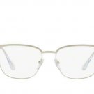 Prada Metal Full Rim frame Brushed Silver/Silver