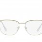Prada Metal Full Rim frame Brushed Silver/Silver