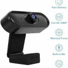 Dragon Touch 1080P Full HD Webcam with Built-in Microphone for PC/Mac Book/Lapto