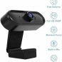Dragon Touch 1080P Full HD Webcam with Built-in Microphone for PC/Mac Book/Lapto