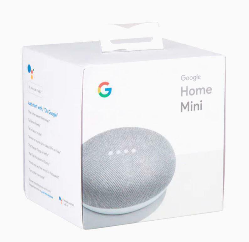 Google Home Mini (1st Gen) Smart Speaker with Google Assistant Voice Control in