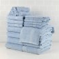 Basic Bath Collection, 18-Piece Towel Set, (4 Bath, 4 Hand, 10 Wash)