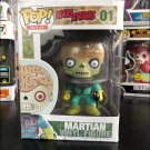 SCI-FI Mars attacks #01 MARTIAN Funko pop! Vinyl Figure With Protector