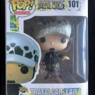 One Piece Trafalgar, Law #101 Rare Vaulted Retired Funko pop! Vinyl Figure With Protector