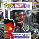 Marvel Compound Hulk #39 Metalic Toy Anxiety Exclusive Funko pop! Vinyl Figure With Protector