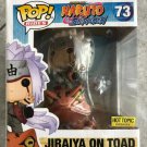 Naruto Shippuden JIRAIYA ON TOAD #73 Funko pop! Vinyl Figure Hot Topic Exclusive