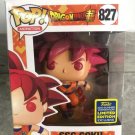 Dragon Ball Z SSG Goku #827 Limited Edition Exclusive Funko pop! Vinyl Figure With Protector