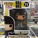 Kill Bill GOGO Yubari #71 Rare Vaulted Retired Funko pop! Vinyl Figure Protector