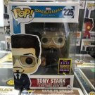 Tony Stark w/Iron Man Helmet SDCC Marvel #225 Funko Pop! Figure With Protector