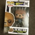 Universal Monsters - The Wolf Man #114 Funko pop! Vinyl Figure With Protector