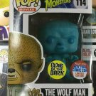 Universal Monsters The Wolf Man #114 Glow in the Dark Funko pop! Vinyl Figure With Protector