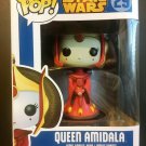 Queen Amidala Star Wars #29 Funko pop! Vinyl Figure With Protector