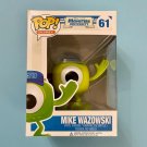 Disney Monsters Mike Wazowski #61 Funko pop! Action Vinyl Figure With Protector