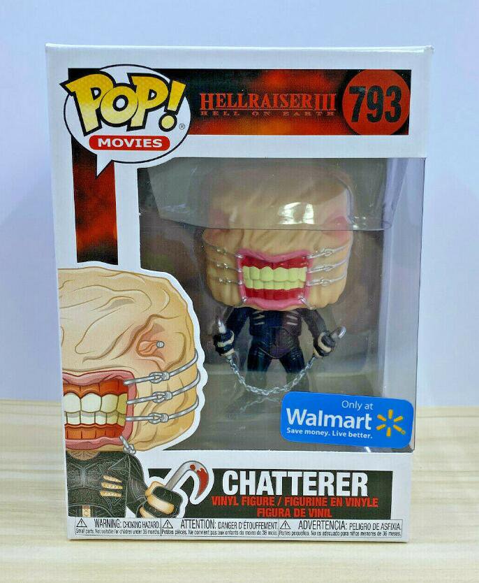 Hellraiser III - Chatterer #793 Funko pop! Action Vinyl Figure With Protector