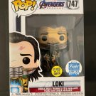 Marvel Avengers Endgame LOKI #747 Glow In Dark Funko pop! Action Vinyl Figure With Protector