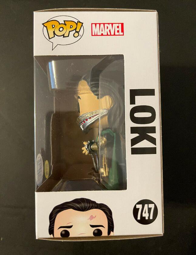 Marvel Avengers Endgame LOKI #747 Glow In Dark Funko pop! Action Vinyl ...