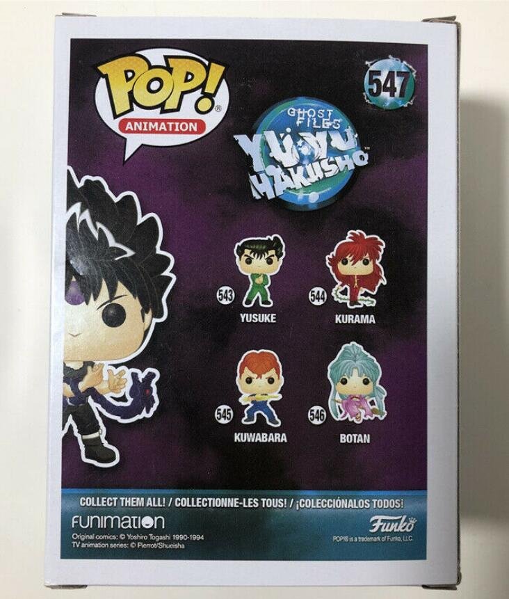 Yu Yu Hakusho Pop! Animation Vinile Figura Botan 9 Cm Funko