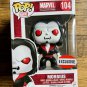 Marvel Morbius #104 Funko pop! Vinyl Figure With Protector