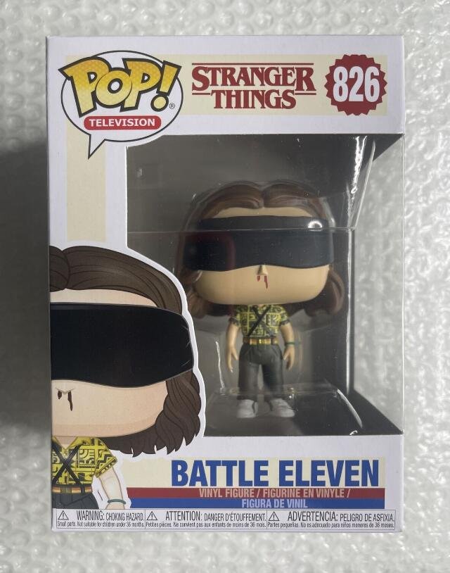 Stranger Things Battle Eleven #826 Funko pop! Vinyl Figure With Protector