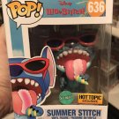 Disney Lilo & Stitch Summer Stitch #636 Funko pop! Vinyl Figure With Protector