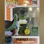 Dragonball Z Perfect Cell #759 GITD 2020 Exclusive Funko pop! Vinyl Figure With Protector