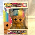 Trolls: Good Luck Trolls Rainbow Troll #01 Funko pop! Vinyl Figure With Protector