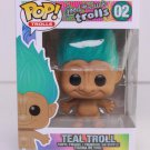 Trolls: Good Luck Trolls Teal Troll #02 Funko pop! Vinyl Figure With Protector