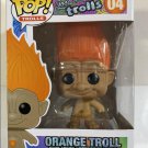 Trolls: Good Luck Trolls Orange Troll #04 Funko pop! Vinyl Figure With Protector