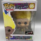 Trolls: Good Luck Trolls Yellow Troll #05 Funko pop! Vinyl Figure With Protector