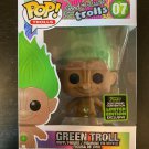 Trolls: Good Luck Trolls Green Troll #07 Funko pop! Vinyl Figure With Protector