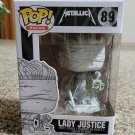 Rocks Metallica Lady Justice #89 Funko pop! Vinyl Figure Protector