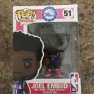 Basketball Philadelphia 76ers Joel Embiid #51 Funko pop! Vinyl Figure With Protector