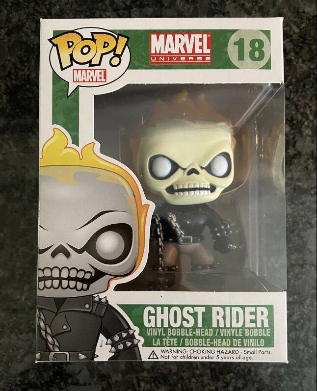 Marvel Ghost Rider #18 Funko pop! Vinyl Figure With Protector