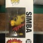 Disney Lion King Simba (Leaf Mane) #302 Funko pop! Vinyl Figure With Protector