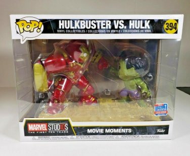 Marvel Movie Moments Hulkbuster VS. Hulk 394 Funko pop Vinyl Figure Gift