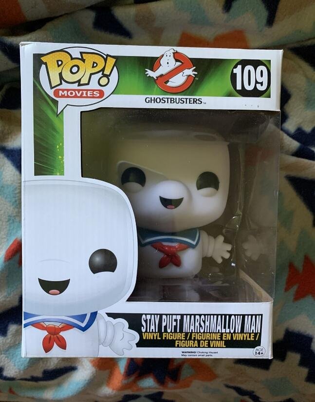 Ghostbusters: Stay Puft Marshmallow Man #109 Funko pop! Vinyl Figure Gift