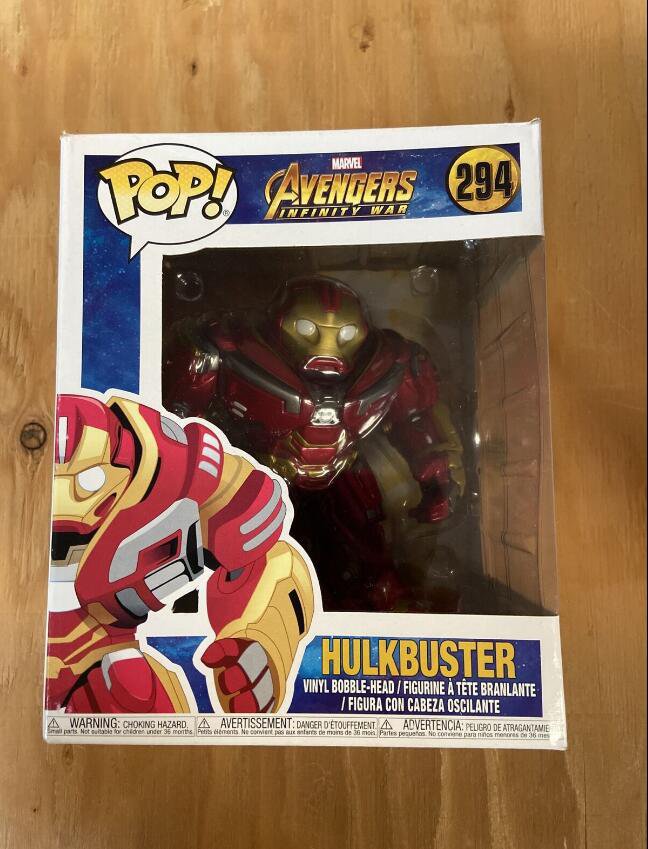 Avengers Infinity War Hulkbuster 6 inch #294 Funko pop! Vinyl Figure With Protector