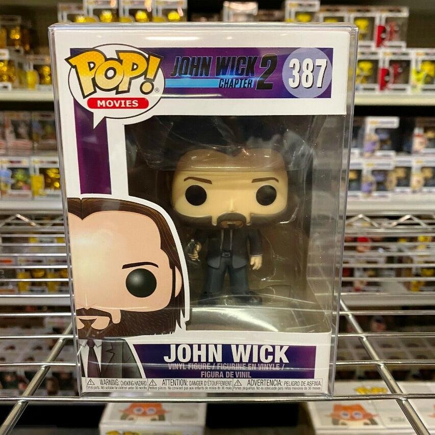 John Wick Chapter 2 : John Wick #387 Funko pop! Vinyl Figure With Protector